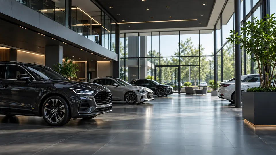 Auto Dealerships equipment and setting